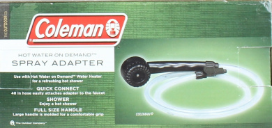 Coleman Hot Water On Demand Spray Adapter by Coleman - Shop Online for  Sports u0026 Outdoors in New Zealand