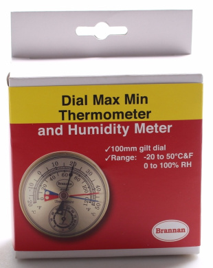 Min Thermometer Dial Max Faithfull