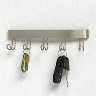 Spectrum Diversified 32371 Key Hook Rack Nickel By Spectrum Brands Shop Online For Homeware In New Zealand