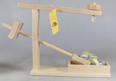 Amish Made Wooden Marble Roller Machine Toy By Lapps Toys Amish Made Wooden Marble Roller Machine