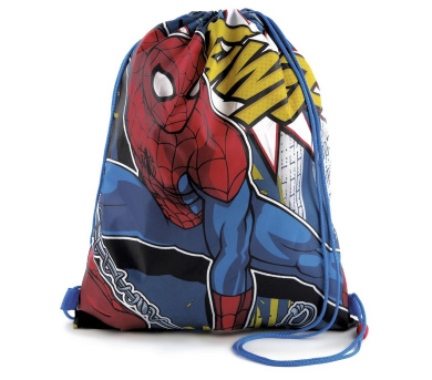 Good Quantity Boys Girls Disney Spiderman Olaf Pump PE Sport Drawstring Bag