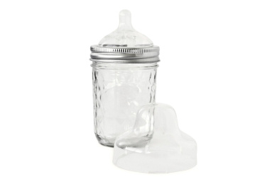 mason jar baby bottle