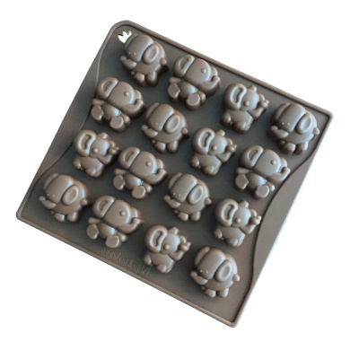 CybrtraydPlain Record Miscellaneous Chocolate Candy Mold with Packaging Bundle Includes 25 Cello Bags 25 Gold Twist Ties and Chocolate Molding Instructions