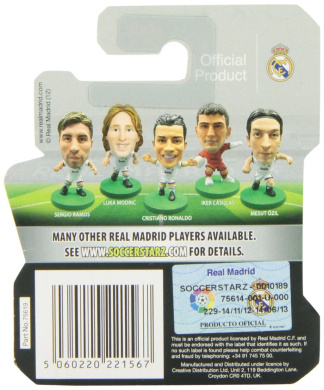 Official Real Madrid Fc Soccer Starz Xabi Alonso Figurine Toy Gift