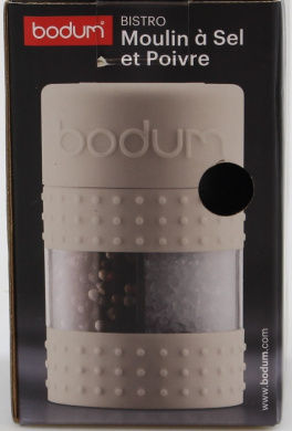 BODUM 11368-01-3 Bistro Salt and Pepper Grinder Black