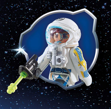 Playmobil 9490 Space Satellite Meteoroid Laser with Working Cannon