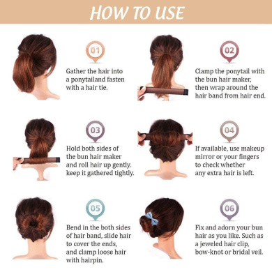 Hair Bun Maker Buy Online From Fishpond Co Nz