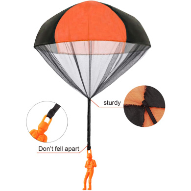 Kids Tangle Free Hand Throwing Parachute Action Figure Play Kreative TM Light Up Paratrooper Parachute