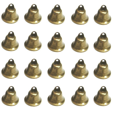Honbay 20PCS 35mm//1.37inch Silver Jingle Bells Bridal Bells Decor Bells