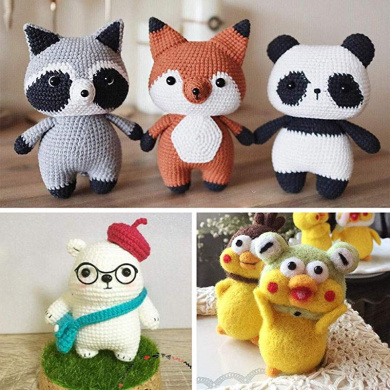 Exceart 280PCS Plastic Safety Eyes and Noses Black Doll Eyes DIY Doll Accessories for Doll Plush Animal and Teddy Bear Craft Scrapbooking Making 100PCS