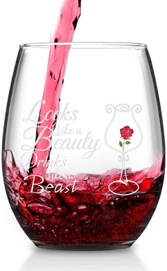 Inc New York Love Stemless Wine Glass LXG