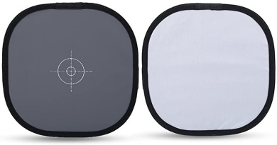 Madezz Photography Balance Focus Card 30cm Folding 18% Grey White Balance Reference Card with Bag Madezz Photography Balance Focus Card 30cm Folding 18% Grey White Balance Reference Card with Bag
